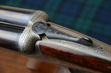 James MacNaughton & Sons Round Action Ejector – Original Nitro Steel Barrels – Profuse Engraving - Edinburgh - 1 of 14