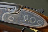 CSMC A-10 American 12 Gauge Sidelock Ejector Shotgun – Exquisite Rose & Scroll Engraving Signed by Richard Roy and Fabulous Case Coloring and Highly F - 4 of 15