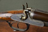 Army & Navy 12 Bore Hammergun with Sidelever, Knockout Wood, and Damascus Barrels - 1 of 10