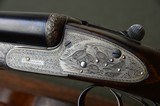Wm. Richards 12 Bore Sidelock Ejector with Excellent Game Scene and Scroll Engraving – Highly Figured Stock - 5 of 13