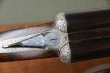 Wm. Richards 12 Bore Sidelock Ejector with Excellent Game Scene and Scroll Engraving – Highly Figured Stock - 3 of 13