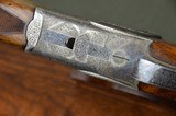 Greifelt & Co. 12 Ga Boxlock Ejector Imported by VL&D with Profuse Engraving and Highly Figured European Walnut Stock – 30” Barrels - 2 of 14