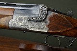 Greifelt & Co. 12 Ga Boxlock Ejector Imported by VL&D with Profuse Engraving and Highly Figured European Walnut Stock – 30” Barrels - 6 of 14