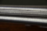 Parker GH 12 Gauge with 30” Nicely Figured Damascus Barrels and Fishtail Toplever – Original Condition - 12 of 14