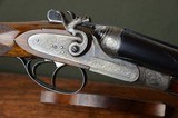 Auguste Francotte 12 Gauge Bar Lock Hammergun with 29-1/2” Barrels – Highly Engraved - 4 of 8