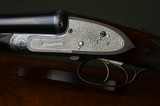 F.T. Baker 12 Bore Sidelock Ejector with Profuse Intricate Engraving and Sidelever Opening – Long Length of Pull - 6 of 12