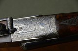 F.T. Baker 12 Bore Sidelock Ejector with Profuse Intricate Engraving and Sidelever Opening – Long Length of Pull - 3 of 12