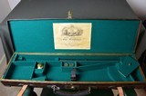 English Oak & Leather Single Gun Case with Accessories – Nice Period Case – Recently Refurbished - 1 of 5