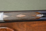 W.J. Jeffrey 12 Bore Sidelock Ejector with 30” Barrels – Extensive Engraving and Arcaded Fences - 7 of 12
