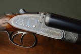 W.J. Jeffrey 12 Bore Sidelock Ejector with 30” Barrels – Extensive Engraving and Arcaded Fences - 2 of 12