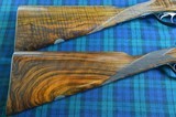 John Dickson & Son Round Action Ejector PAIR with Original Damascus Barrels – Fabulous Condition - 7 of 15