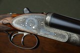 Hussey 12 Bore Sidelock Ejector Cased with Fabulous Wood and Lots of Case Coloring – No. 1 of a Pair - High Condition - 1 of 14