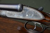 Hussey 12 Bore Sidelock Ejector Cased with Fabulous Wood and Lots of Case Coloring – No. 1 of a Pair - High Condition - 6 of 14