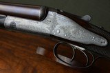 Chas. H. Maleham 16 Bore Back Action Sidelock with Highly Figured Nitro Damascus Barrels – 2-3/4” Chambers - 2 of 13