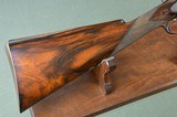 Westley Richards 12 bore Bar in Wood 'Crab Jointed' Hammergun – 30” Nitro Original Highly Figured Damascus Barrels - 3 of 15