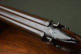 Westley Richards 12 bore Bar in Wood 'Crab Jointed' Hammergun – 30” Nitro Original Highly Figured Damascus Barrels - 12 of 15
