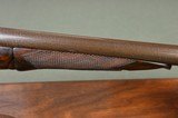 Westley Richards 12 bore Bar in Wood 'Crab Jointed' Hammergun – 30” Nitro Original Highly Figured Damascus Barrels - 7 of 15