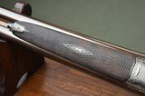 Very Special Dickson Round Action Ejector with 29” Nitro Damascus Barrels – Cased – Excellent - 10 of 15