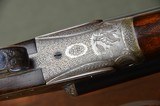 W. Richards of Liverpool 12 Bore Sidelock Ejector with Excellent Game Scene and Scroll Engraving – Highly Figured Stock - 2 of 15