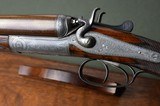 W.R. Pape “The Purdey of the North” 12 Bore Backaction Hammergun with 30” Highly Figured Nitro Damascus Barrels – Recently Refurbished in the UK - 2 of 13