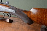 W.R. Pape “The Purdey of the North” 12 Bore Backaction Hammergun with 30” Highly Figured Nitro Damascus Barrels – Recently Refurbished in the UK - 7 of 13