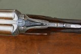 Joseph Harkom & Son 12 Bore Boxlock Ejector with Spectacularly Carved Fences and 30” Nitro Damascus Barrels - Edinburgh - 3 of 11