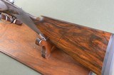 Joseph Harkom & Son 12 Bore Boxlock Ejector with Spectacularly Carved Fences and 30” Nitro Damascus Barrels - Edinburgh - 6 of 11