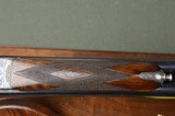 John Dickson & Son Lightweight 12 Bore Boxlock Ejector – “Between the Wars Gun” – Nicely Figured Wood - Cased in Oak & Leather Case - 8 of 12