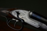 Stephen Grant & Sons 12 Bore Sidelock Ejector with Sidelever Opening – Great Engraving and Highly Figured Stock – 2-3/4” Chambers - No. 4 of a Quattro - 1 of 13