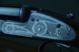 Joseph Lang & Son 12 Bore Sidelock Ejector with Beautifully Sculpted Fences and Full Coverage Engraving - 2 of 12