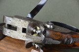 Alfred Clayton 12 Bore Hammergun with 30” Nitro Damascus to Damascus Sleeved Barrels and Unique Hammers - 13 of 14