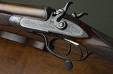 Alfred Clayton 12 Bore Hammergun with 30” Nitro Damascus to Damascus Sleeved Barrels and Unique Hammers - 1 of 14