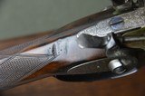 Alfred Clayton 12 Bore Hammergun with 30” Nitro Damascus to Damascus Sleeved Barrels and Unique Hammers - 8 of 14