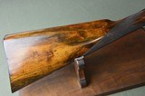 Alfred Clayton 12 Bore Hammergun with 30” Nitro Damascus to Damascus Sleeved Barrels and Unique Hammers - 9 of 14