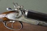 W&C Scott 12 Bore Hammergun with Game Scene Engraving and Stunning Wood - 1 of 14