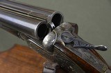 High Grade Spanish Guild Gun – 12 Gauge Sidelock Ejector with 30” Barrels – Crisp Engraving and Original Case Coloring - 2 of 14