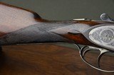 High Grade Spanish Guild Gun – 12 Gauge Sidelock Ejector with 30” Barrels – Crisp Engraving and Original Case Coloring - 6 of 14