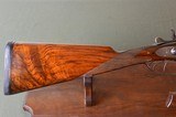 Joseph Harkom & Son 12 Bore Bar Action Hammergun with 30” Barrels and Highly Figured Stock --- Scotland - 5 of 11
