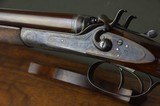 G.E. Lewis 16 Bore Hammergun With Nitro Steel Barrels – 2-3/4” Chambers and Long Length of Pull - 7 of 15