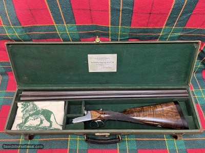 J.D. Dougall & Sons 12 Bore Boxlock Ejector with 30” Nitro Damascus Barrels - Glasgow