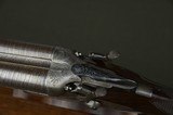 John Manton & Son 12 Bore Hammergun with Extensive Game Scene Engraving – 2-3/4” Nitro Damascus Barrels - 2 of 13