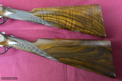 Pair - J. Roberts & Son 12 Bore Model 25 Sidelock Ejectors Made by Arrizabalaga in Spain – Self Openers - Image 10 of 14