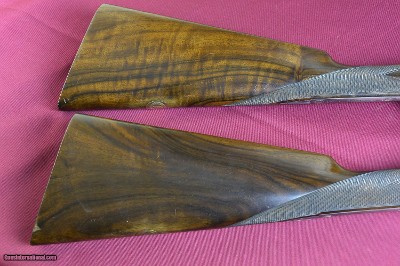 Pair - J. Roberts & Son 12 Bore Model 25 Sidelock Ejectors Made by Arrizabalaga in Spain – Self Openers - Image 9 of 14