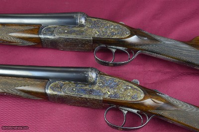 Pair - J. Roberts & Son 12 Bore Model 25 Sidelock Ejectors Made by Arrizabalaga in Spain – Self Openers - Image 5 of 14