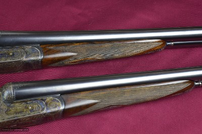 Pair - J. Roberts & Son 12 Bore Model 25 Sidelock Ejectors Made by Arrizabalaga in Spain – Self Openers - Image 13 of 14