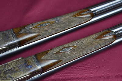 Pair - J. Roberts & Son 12 Bore Model 25 Sidelock Ejectors Made by Arrizabalaga in Spain – Self Openers - Image 11 of 14
