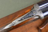 W.J. Jeffrey 12 Bore Sidelock Ejector with 30” Barrels – Extensive Engraving and Arcaded Fences - 5 of 13