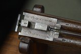 Cogswell & Harrison Sidelock Non-Ejector with Lever-Cocking Toplever and 30” Nitro Damascus Barrels - 15 of 15