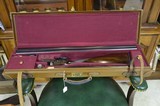 Mainwaring 12 Gauge Belgian Sidelock Ejector Game Gun with Awesome Case Coloring and Highly Figured French Walnut - 7 of 14