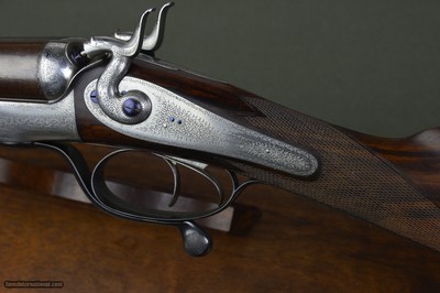 J. Purdey 12 Bore Island Lock Hammergun with 30” Nitro Damascus Barrels – No. 1 of a Pair - Image 6 of 14
